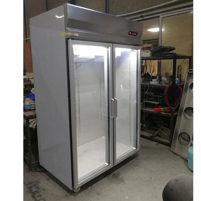 Tủ đông lạnh bằng thép không gỉ thương mại 1000L 1