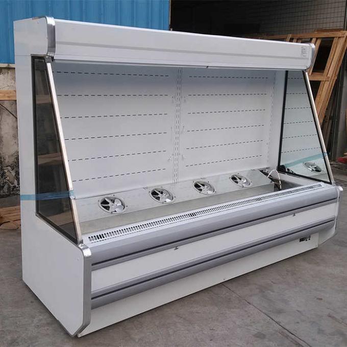 Tủ lạnh trưng bày mở thương mại CE 1850W cho rau 0