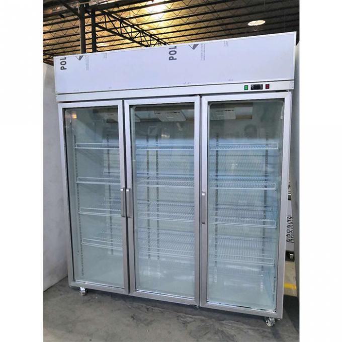 CE 600W Tủ lạnh cửa kính hai lớp Thương mại 0