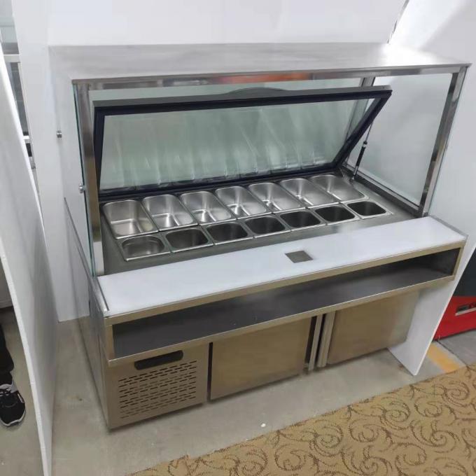 Chất làm lạnh CE R134A Tủ đông lạnh thương mại 400W 0