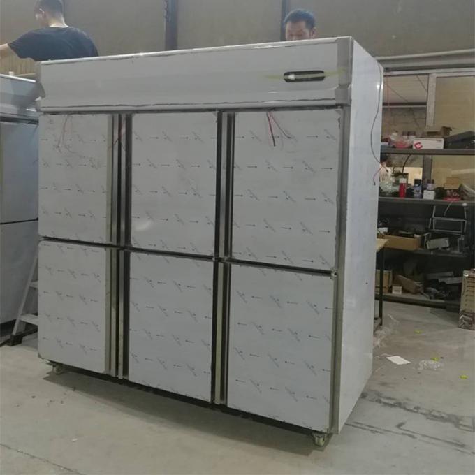 Tủ đông lạnh bằng thép không gỉ thương mại 650W cho nhà bếp 2