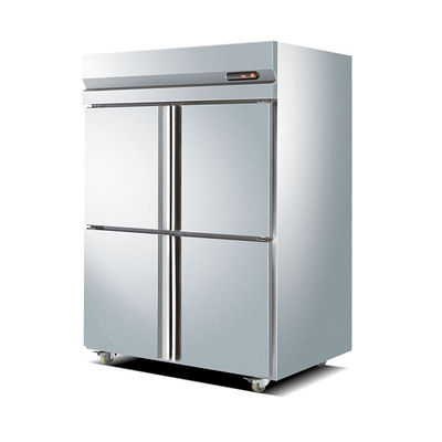 Tủ lạnh bằng thép không gỉ thương mại 4 cửa 300W