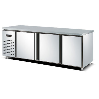 Tủ lạnh bằng thép không gỉ thương mại 6ft 550L