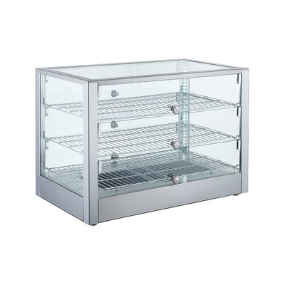 chất lượng  Counter Top Commercial Food Warmer Display Self Full Service Two Three Shelf nhà máy