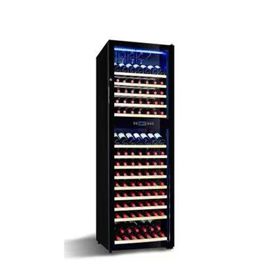 chất lượng  170 Bottles 450L 140w Commercial Wine Display Cooler nhà máy