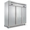 Tủ lạnh đứng 3 cửa 800W SS201 cho nhà hàng