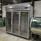 110W 1500L Tủ đông lạnh bằng thép không gỉ thương mại