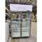 R134A 1000L Máy làm mát cửa kính thương mại Thanh trưng bày Tủ lạnh