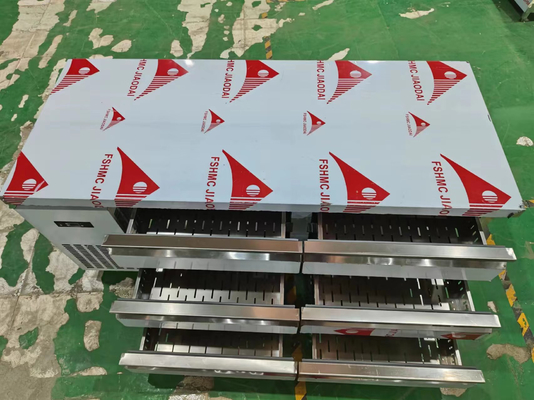 6-hộp Quán bàn Thủy thép không gỉ thương mại Quán Chiller Hộp tủ lạnh Bàn làm việc