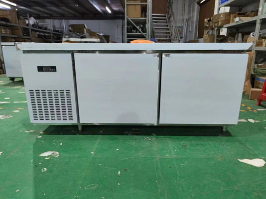 Bàn bàn thương mại Stainless Steel Under Counter Tủ lạnh Thiết bị bếp