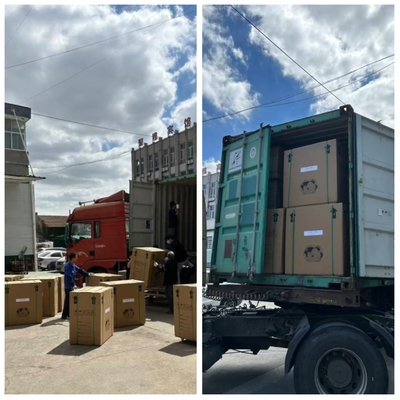 Máy làm đá thương mại có sản lượng cao được chứng nhận CE 500kg đến 1000kgs với thùng băng cho nhà máy ICE