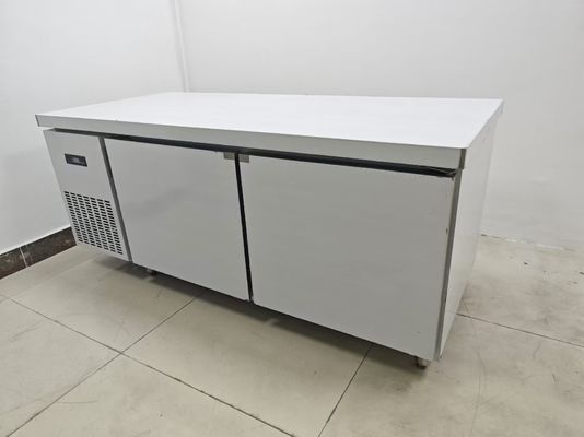 1.8M Undercounter Chiller Tủ lạnh thương mại Bàn làm việc cho bếp Thép không gỉ