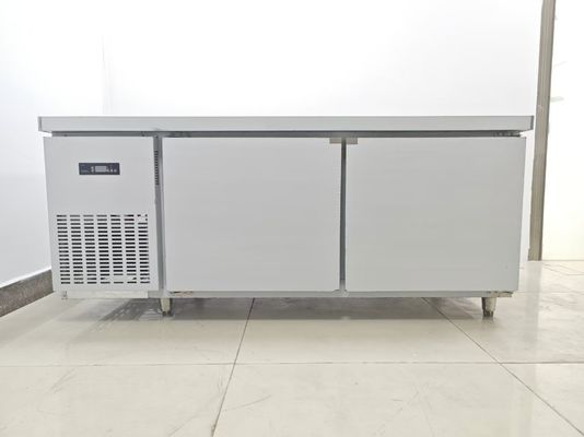 1.8M Undercounter Chiller Tủ lạnh thương mại Bàn làm việc cho bếp Thép không gỉ