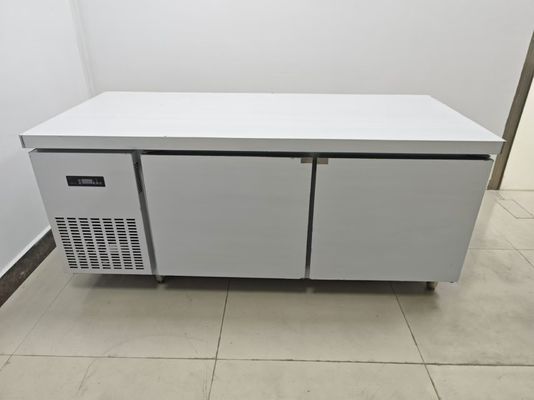 1.8M Undercounter Chiller Tủ lạnh thương mại Bàn làm việc cho bếp Thép không gỉ