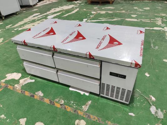 Tùy chỉnh ngăn kéo quầy trên 4 ngăn kéo dưới quầy chiller