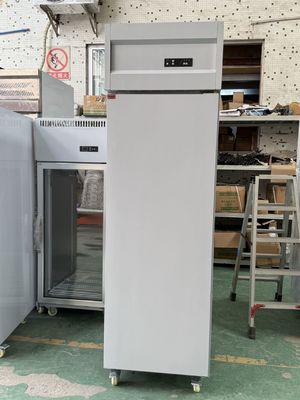 Tủ đông thẳng đứng 1 cửa Nhà hàng thương mại Tủ lạnh Nhà hàng bánh mỳ Tủ lạnh với khay