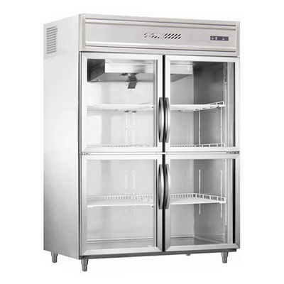 Tủ đông lạnh bằng thép không gỉ thương mại 1000L