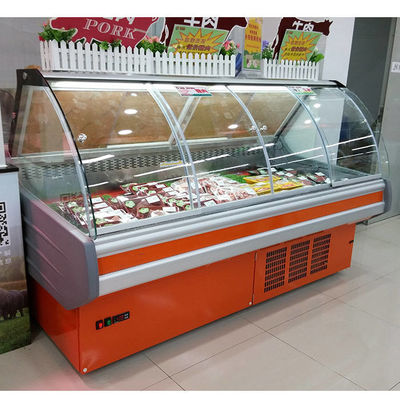 Kính cong 2m Siêu thị Thiết bị Điện lạnh