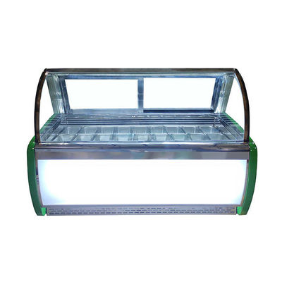 Tủ đông trưng bày kem thương mại 1800mm 220V