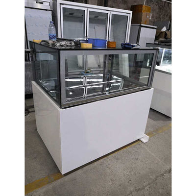 Bàn kính 4ft 3 lớp Tủ đông trưng bày kem trên cùng