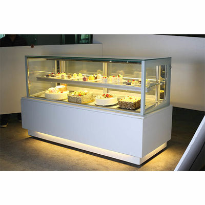 Tủ trưng bày bánh mặt bàn 650W R134a cho cửa hàng bánh