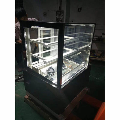 Thiết bị làm bánh thương mại 950W Tủ trưng bày bánh làm lạnh 2m 3 tầng
