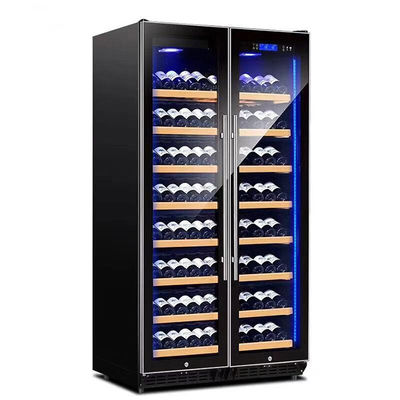Máy làm mát trưng bày rượu thương mại 220w 600L đặt sàn