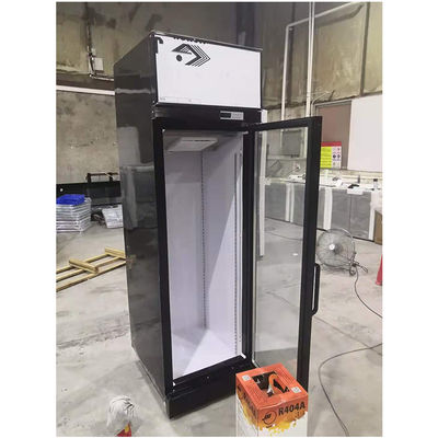 Quạt làm mát 450L Cửa hàng tiện lợi trưng bày Máy làm mát cho sữa