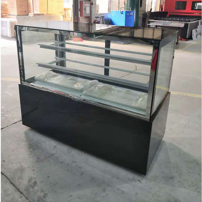 Tủ lạnh trưng bày bánh hình chữ nhật 3 tầng 5ft 860W có bánh xe
