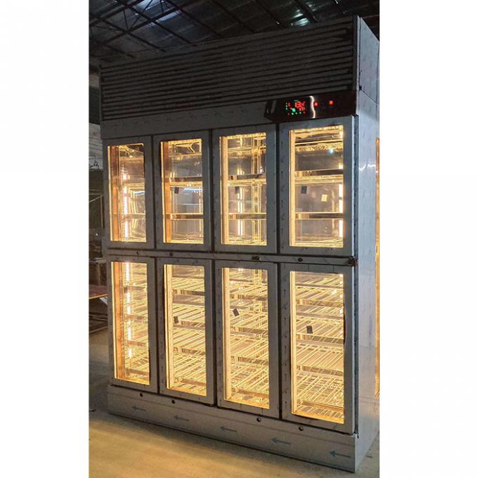 cửa xoay Tủ lạnh trưng bày rượu ODM chính hãng 0