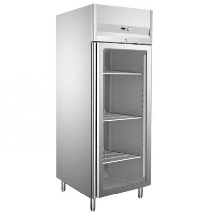 R290A Tủ đông lạnh thương mại 500L Tự động rã đông 0