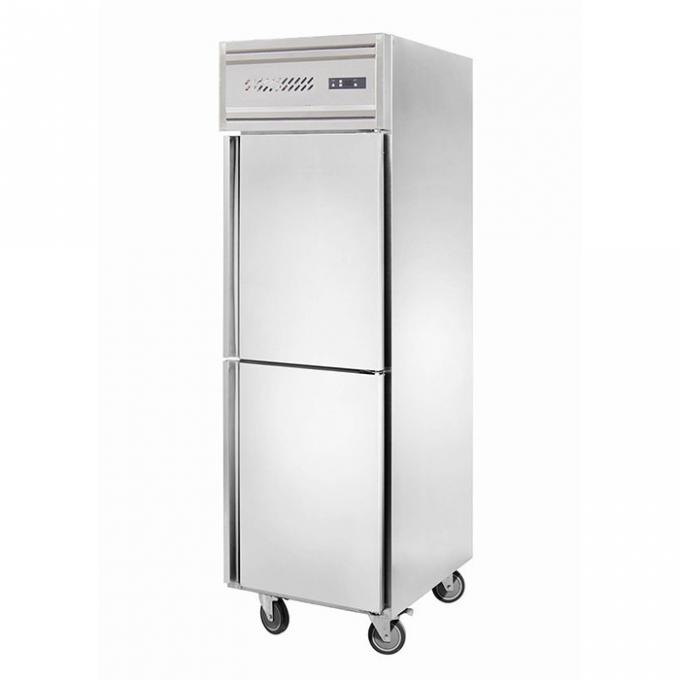 Tủ lạnh bằng thép không gỉ thương mại 220V 500L 0