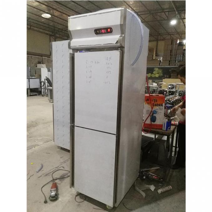 Tủ lạnh bằng thép không gỉ thương mại 220V 500L 2