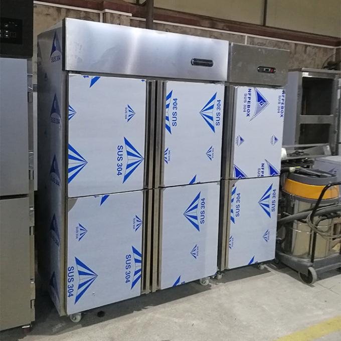 Tủ lạnh bằng thép không gỉ thương mại 2000mm 550W 2
