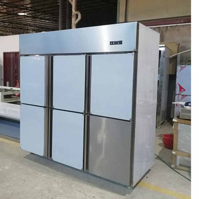 Tủ đông lạnh bằng thép không gỉ thương mại 650W cho nhà bếp 0